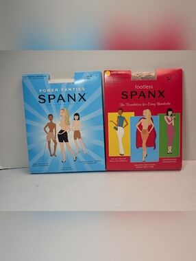NEW Spanx Ungergarments Footless & Power Panties  Size B Open Box